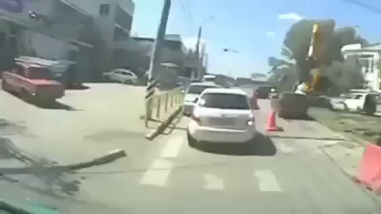 Sürücüler birbirlerine inat yaparsa!