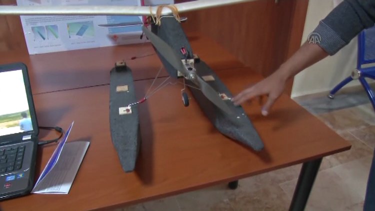 Bu İHA suya iniş yapabiliyor