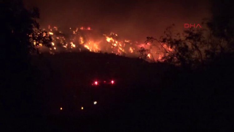 Bodrum Çöplük yangını, kabusu yaşattı