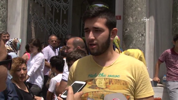 Öğrenciler LYS'de ter döktü