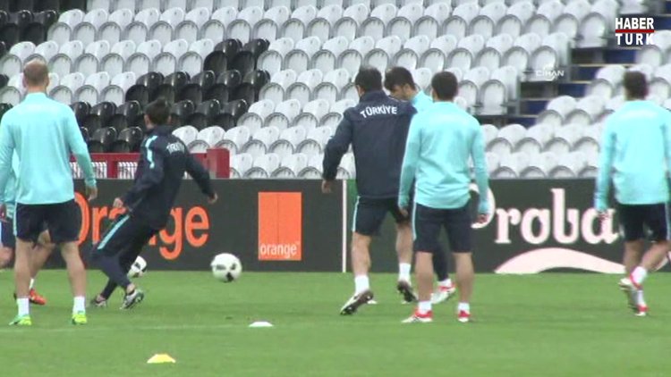 A Milli Takım, son çalışmasını yaptı