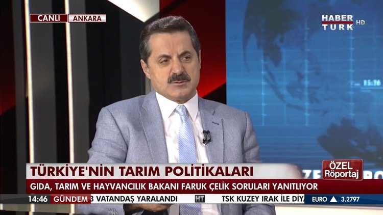 Faruk Çelik Habertürk TV'de soruları yanıtladı