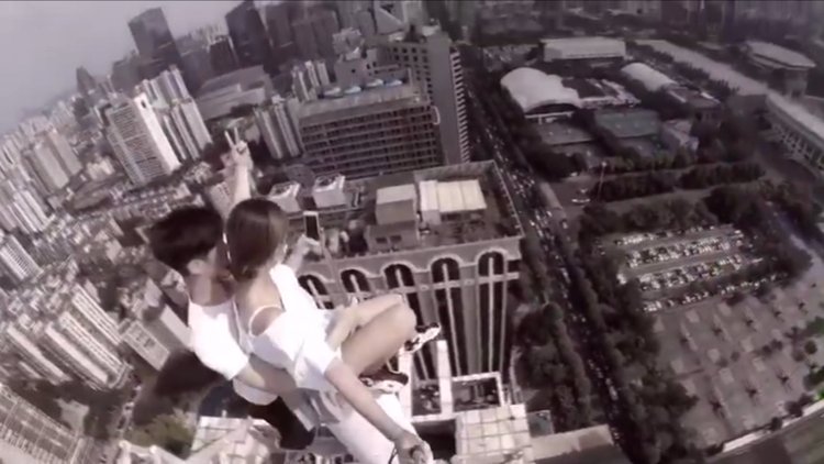 Çinli çiftin gökdelen gezisi