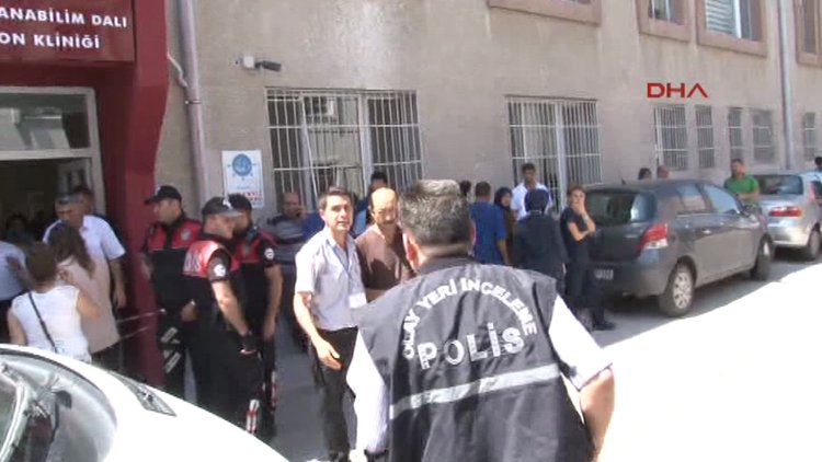 Ankara Üniversitesi Hastanesi'nde silahlı kavga