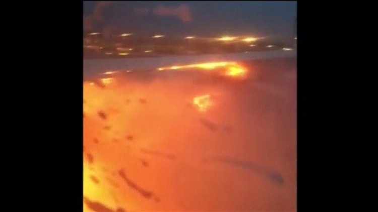 Dehşet anları yolcu kamerasına böyle yansıdı