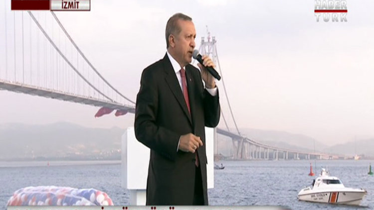 Cumhurbaşkanı Erdoğan, açılış töreninde konuştu
