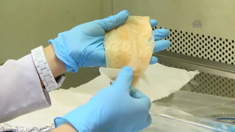 Yenilebilir gıda ambalajı üretildi