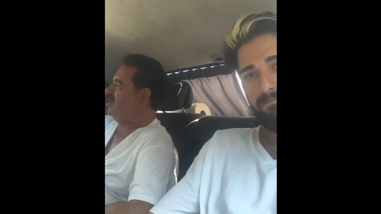 Tatlıses türkü söyledi oğlu İdo kameraya aldı