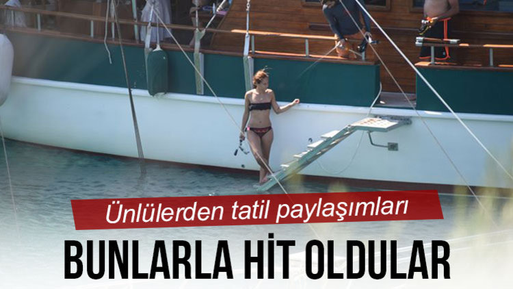 BÖYLE TATİL YAPIYORLAR