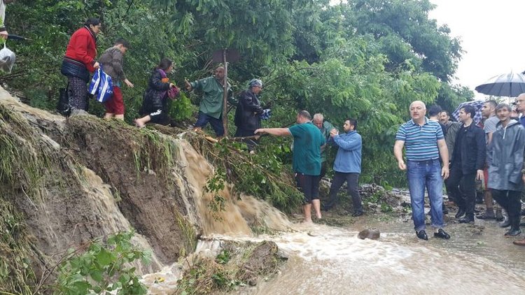 Ordu'daki sel felaketinde 2 kişi öldü, 1 kişi kayıp