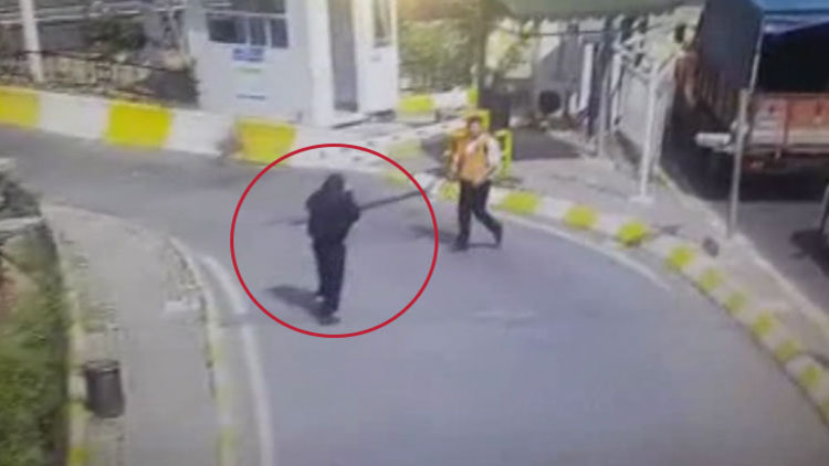 İSTANBUL'U ALARMA GEÇİREN ÇARŞAFLI ERKEK