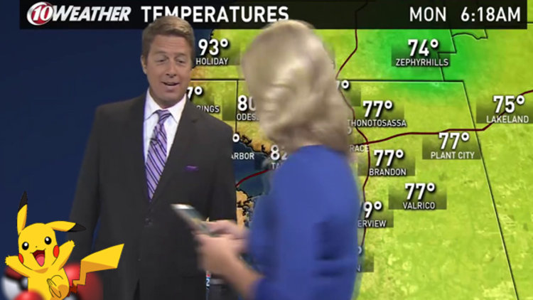 Pokemon ararken canlı yayına girdi!