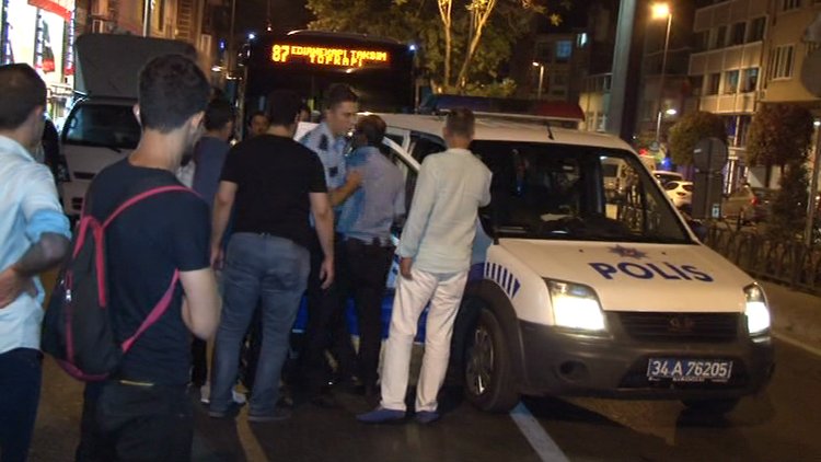 Fatih'te canlı bomba ihbarı paniğe neden oldu