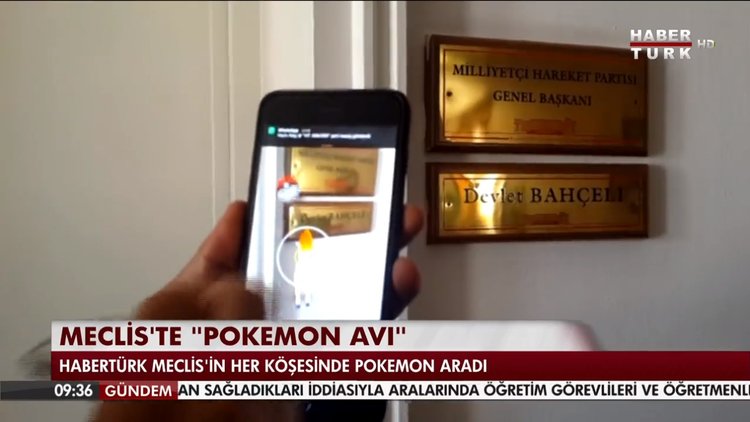 Meclis'te "Pokemon avı"
