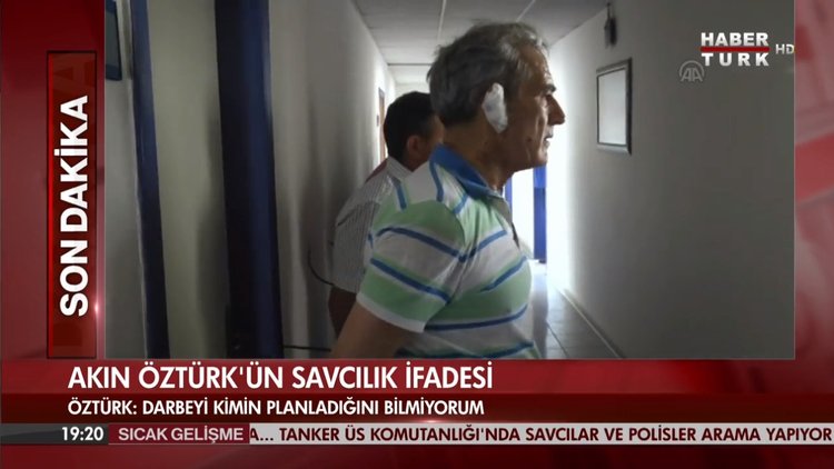 Akın Öztürk'ün savcılık ifadesi ortaya çıktı