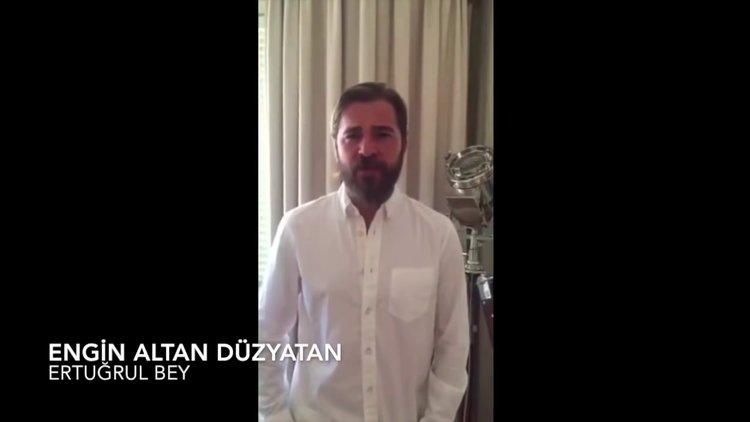 "Diriliş Ertuğrul" dizisinin ekibi, darbe girişimine tepki gösterdi