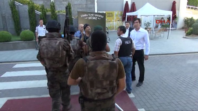 Sütlüce'deki silahlı kişi panik yarattı