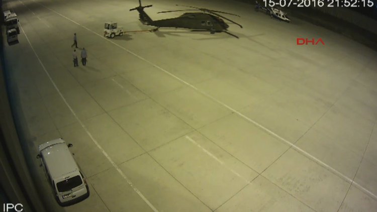 Huber Köşkü'nü koruyacak ekibe müdahale anı