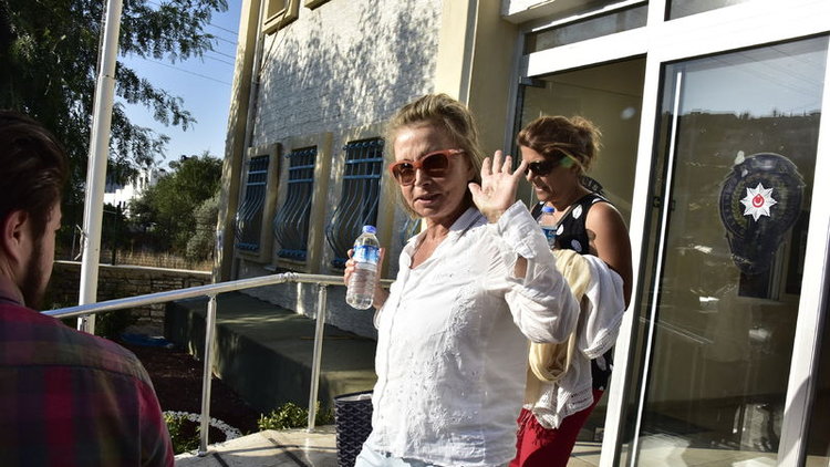 Nazlı Ilıcak Bodrum'da yakalandı