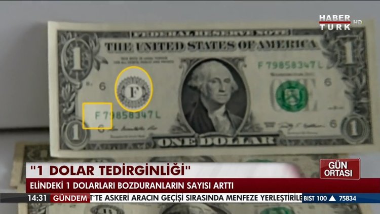 1 Dolar tedirginliği