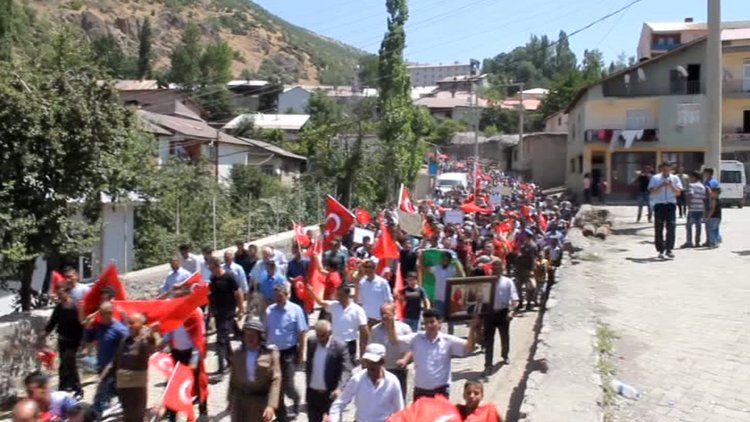 Şırnak'ta Jirki aşireti sokağa döküldü