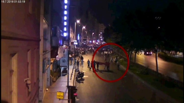 Şişli'de darbeci asker, vatandaşları böyle vurdu