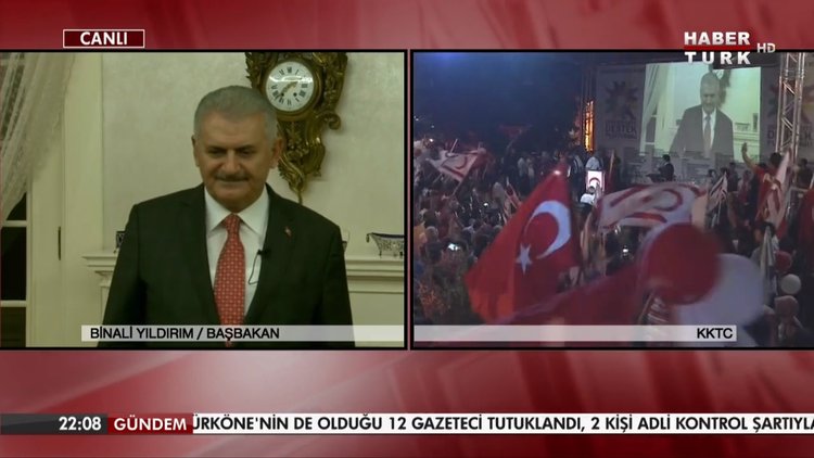 KKTC'de demokrasi nöbeti!