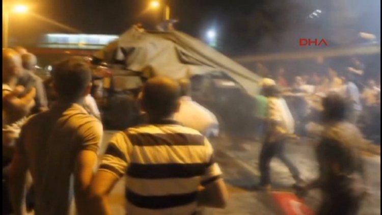 Genelkurmay Başkanlığı önünde 15 Temmuz'da yaşananlar