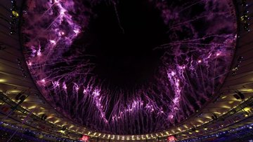 Rio Olimpiyatları'na muhteşem açılış