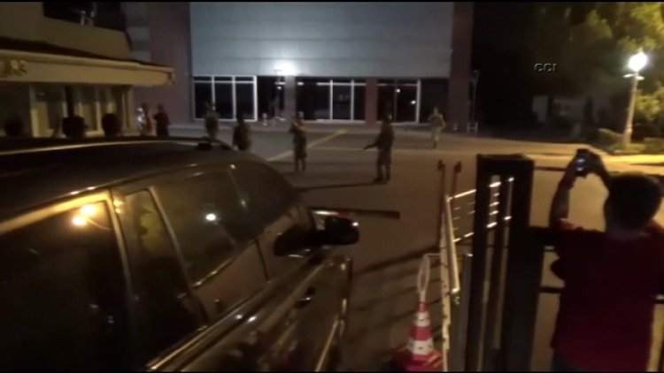 Darbeci askerlerin TRT işgalinin görüntüleri ortaya çıktı