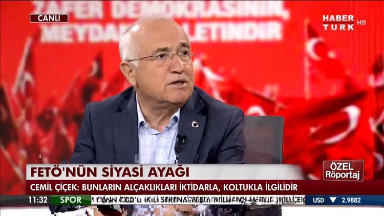 Cemil Çiçek hakkındaki iddialara yanıt verdi