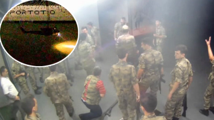 Vodafone Arena'ya inen helikopterle ilgili yeni görüntüler ortaya çıktı