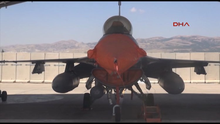 Darbecilerin karargah olarak kullandığı Akıncı Üssü'nün görüntüleri