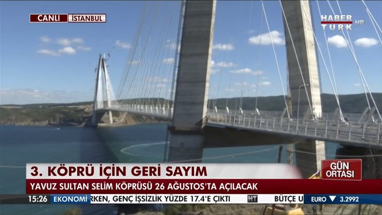 3. Köprü için geri sayım