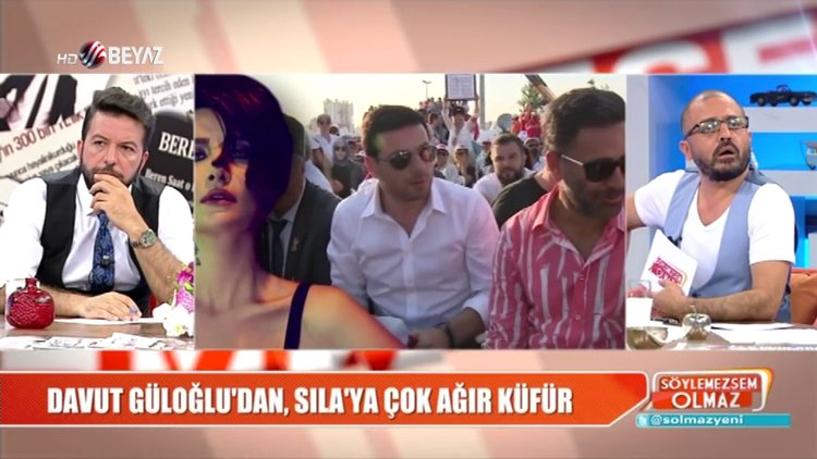 Davut Güloğlu röportaj verirken Sıla'ya küfretti