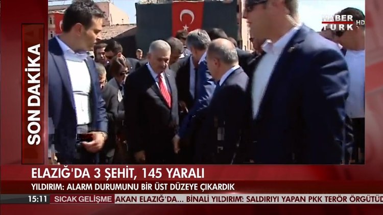 Başbakan Yıldırım Elazığ'da: Alarm durumunu bir üst düzeye çıkardık