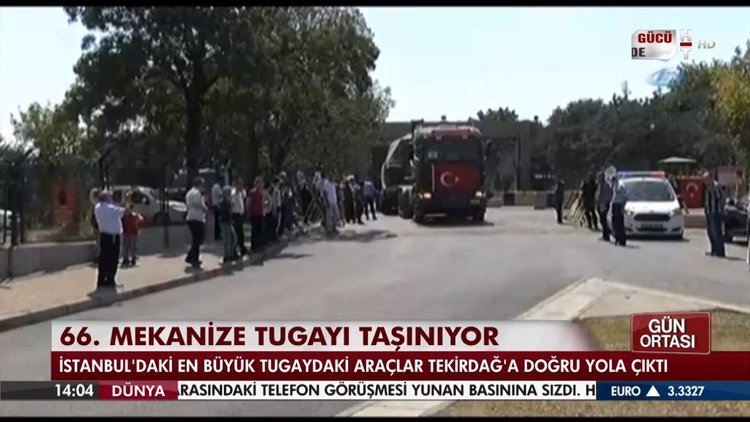 Tanklar İstanbul'dan taşınıyor