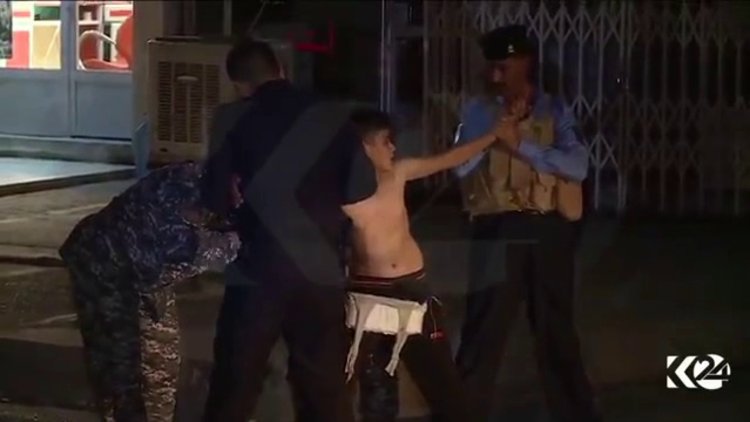 Irak'ta 13 yaşında canlı bomba yakalandı