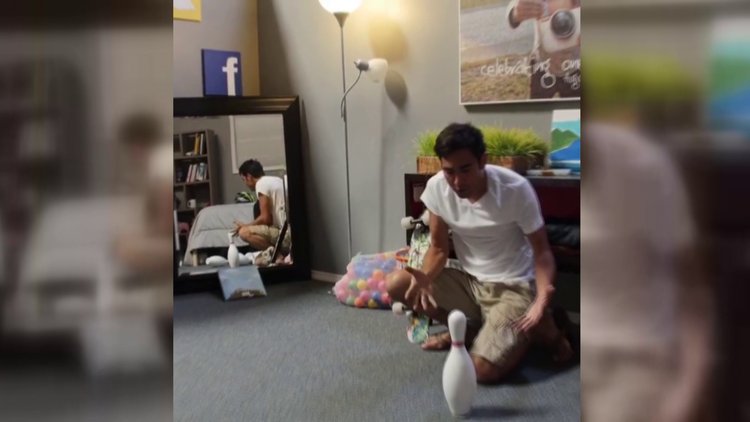 Video montajla sihir yapan genç