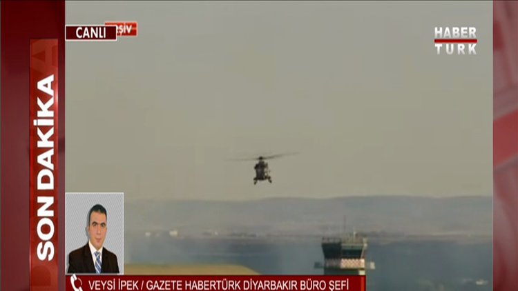 Diyarbakır'da havalimanına roketatarlı saldırı