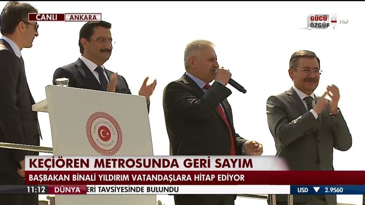 Binali Yıldırım: Aşkımız Keçiören Metrosu gibi olsun diyen gençler başka slogan bulsun