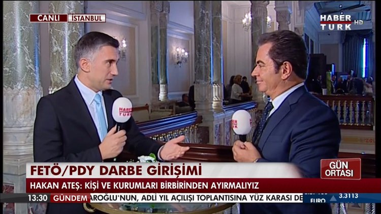 Türkiye İyi Gelecek Konferansı'nda Hakan Ateş röportajı