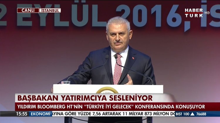 Başbakan "Türkiye İyi Gelecek" Konferansında konuştu