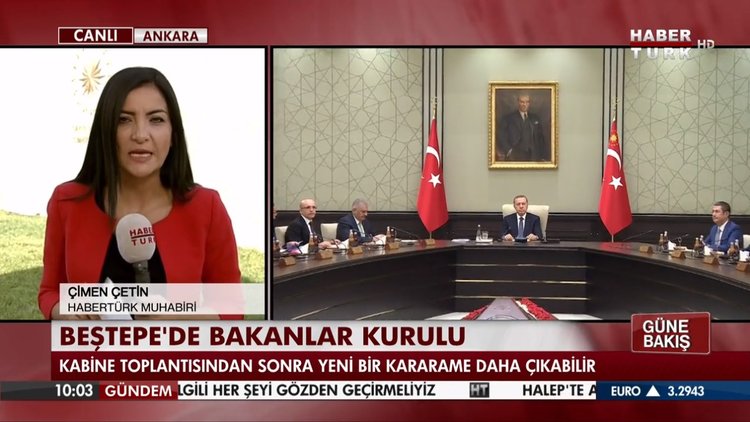 Beştepe'de Bakanlar Kurulu
