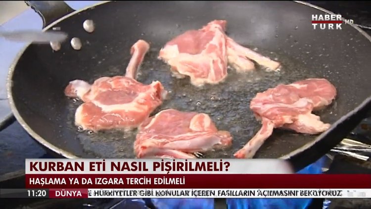 Kurban eti nasıl pişirilmeli?