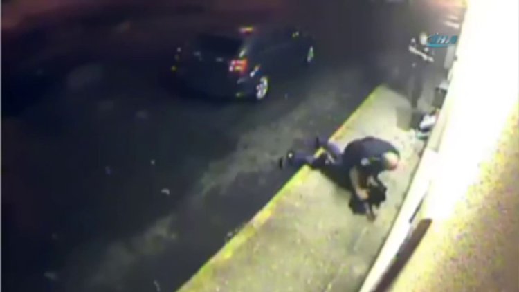 Kelepçeledi, tekmeledi, üstüne bastı, sürükledi