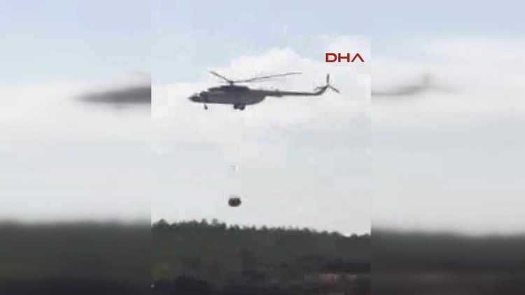 Tekirdağ'da orman yangını