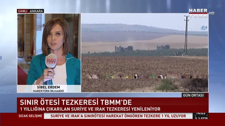 Sınırötesi tezkeresi 1 yıl uzuyor