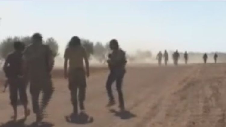 ÖSO'nun IŞİD'ten aldığı beş köy görüntülendi!