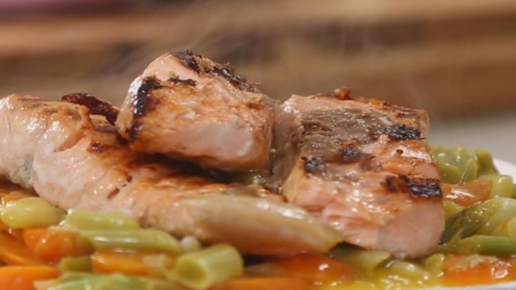 "Portakallı Somon" tarifi!